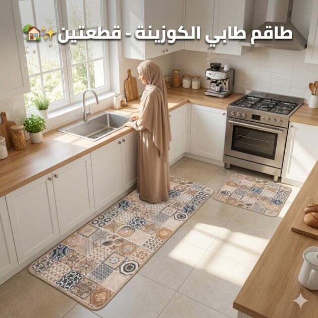 قطعتين من السجاد الجزائري العصري