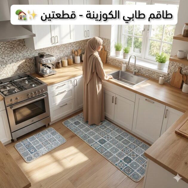 قطعتين من السجاد الجزائري العصري