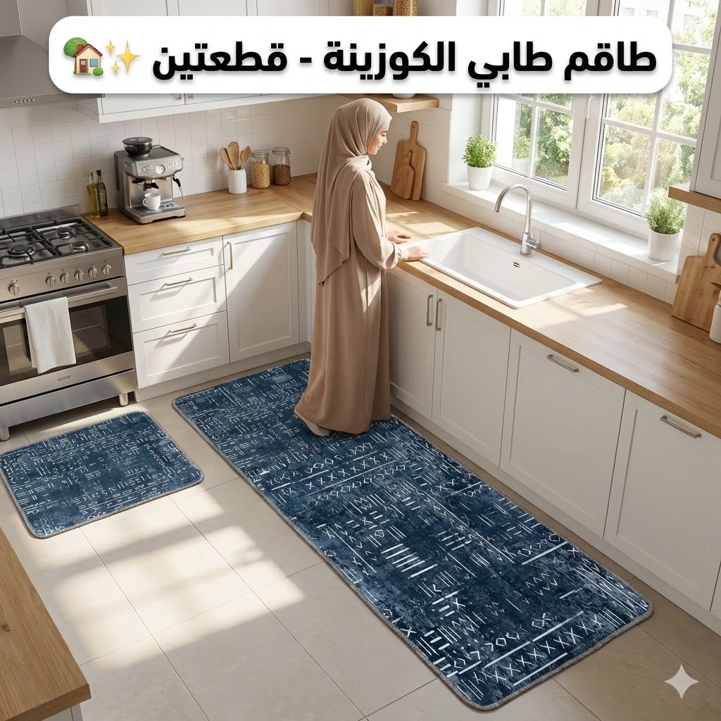 قطعتين من السجاد الجزائري العصري (نسخة)