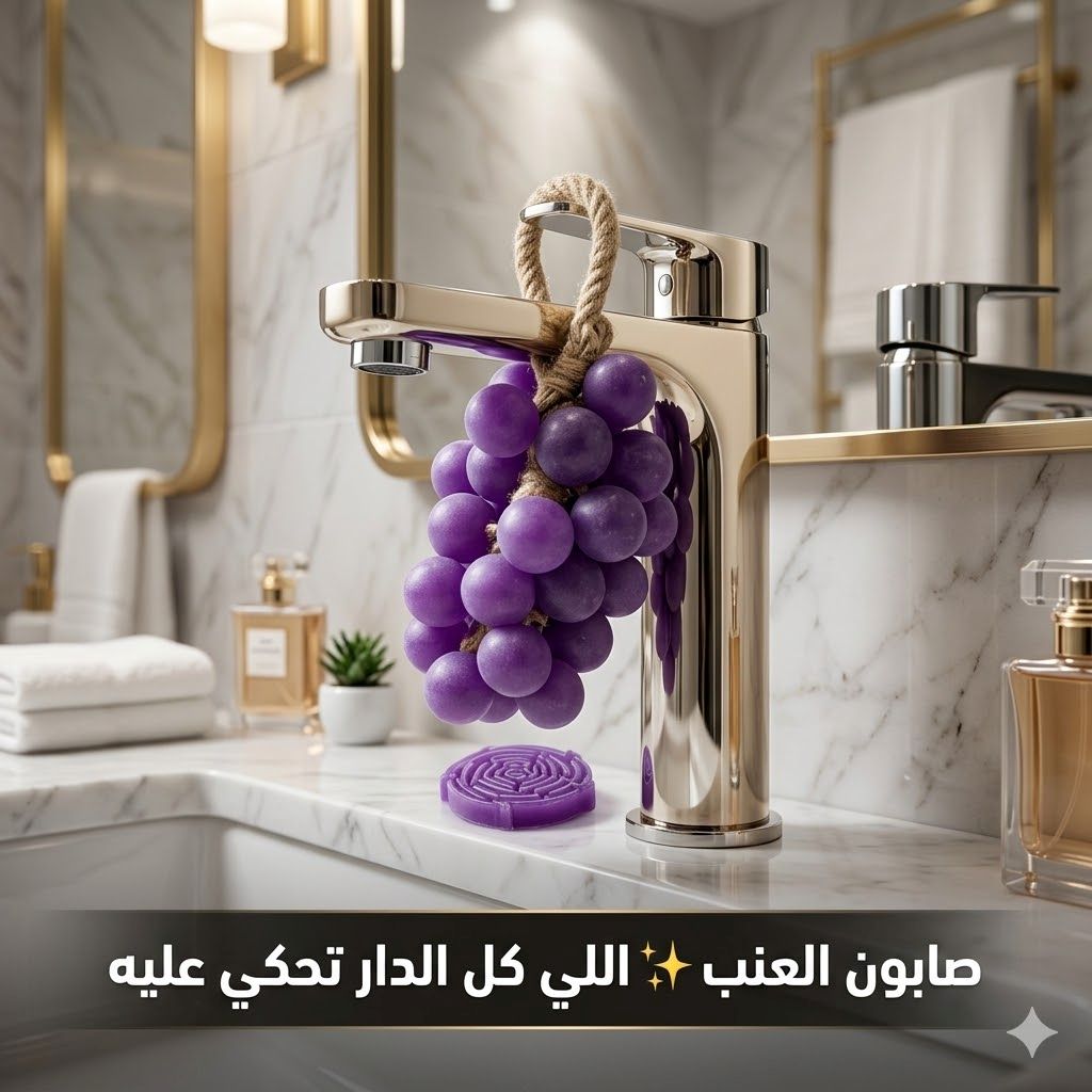 صابون على شكل عنب