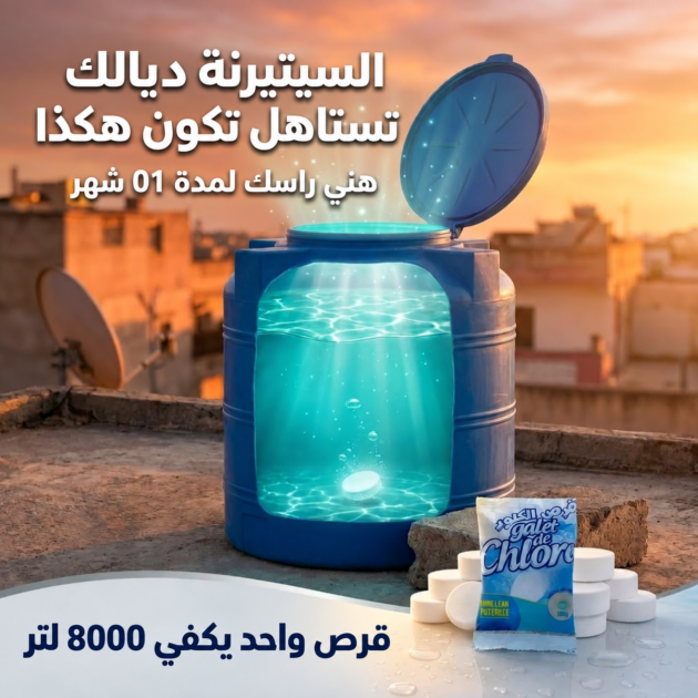 قرص تنظيف المياه